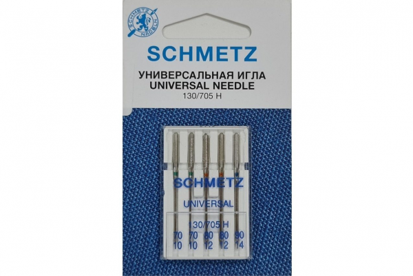 Иглы Schmetz универсальные (70x2, 80x2, 90x1), 5 шт в Нерюнгри