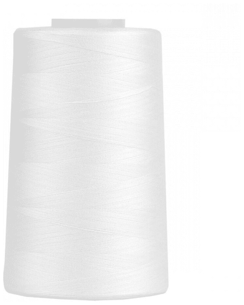 Нитки Sewing Thread 40/2 5000 ярд. цвет - белый 100% п/э в Нерюнгри