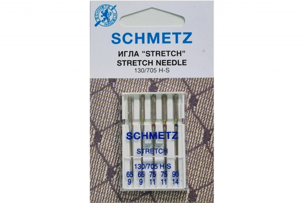 Иглы Schmetz стрейч combi (65x2, 75x2, 90x1), 5 шт в Нерюнгри